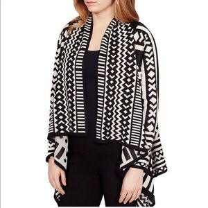 Larry Levine Tribal print sweater